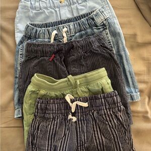 H&M and Tea Elastic Waist Pull-On Shorts